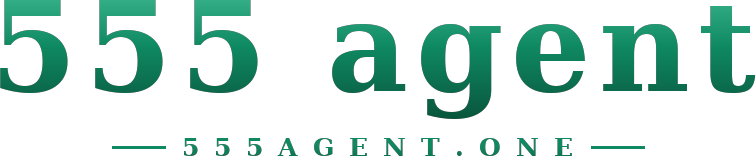 555 agent logo